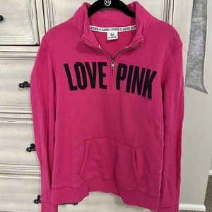 Victoria’s Secret Half Zip Sweatshirt